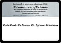 Code Card - XY Trainer Kit: Sylveon & Noivern — XY Trainer Kit: Sylveon & Noivern p283261