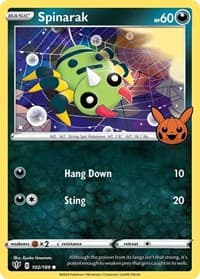 Spinarak — Trick or Trade BOOster Bundle 102