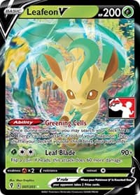 Leafeon V — Prize Pack Series Cards 7