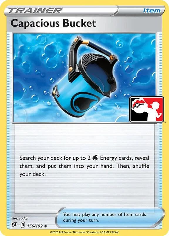 Capacious Bucket — Prize Pack Series Cards 156 Pokémon card