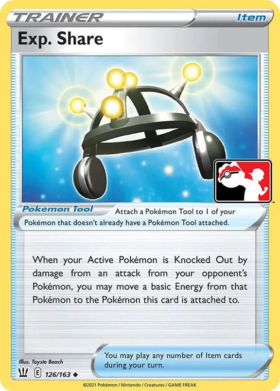 Exp. Share — Prize Pack Series Cards 126 Pokémon card
