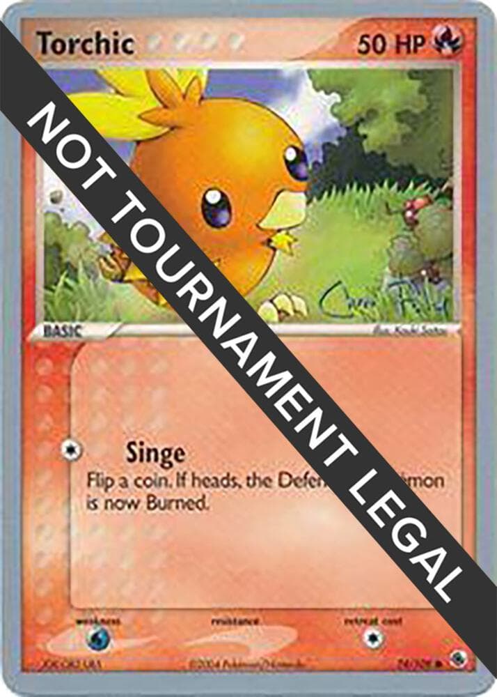 Torchic - 2004 (Chris Fulop) — World Championship Decks 74 Pokémon card