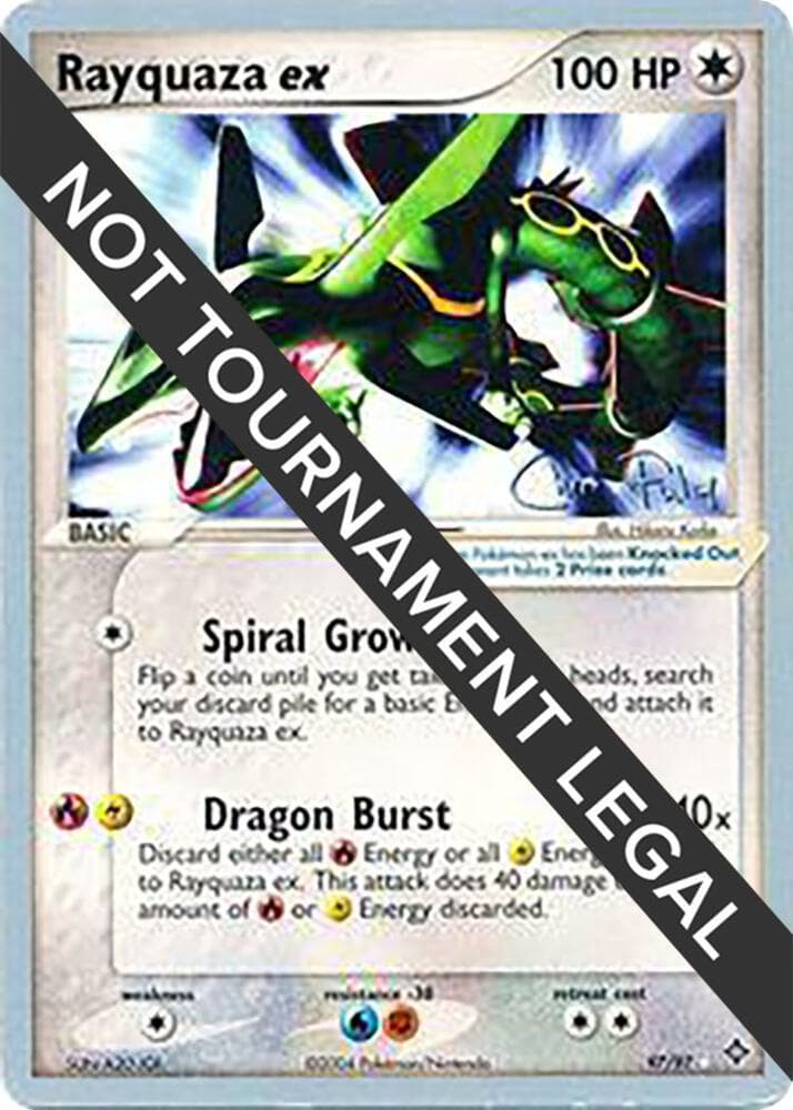 Rayquaza ex - 2004 (Chris Fulop) — World Championship Decks 97 Pokémon card