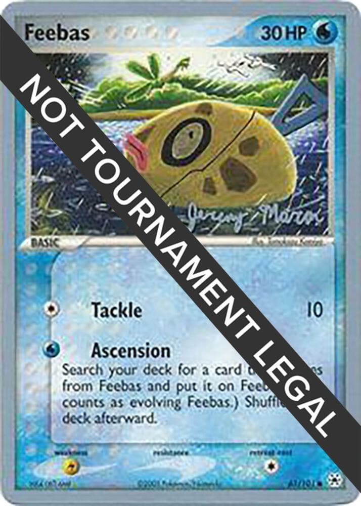 Feebas - 2005 (Jeremy Maron) — World Championship Decks 61 Pokémon card