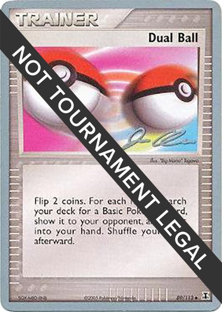 Dual Ball - 2006 (Jason Klaczynski) — World Championship Decks 89 Pokémon card