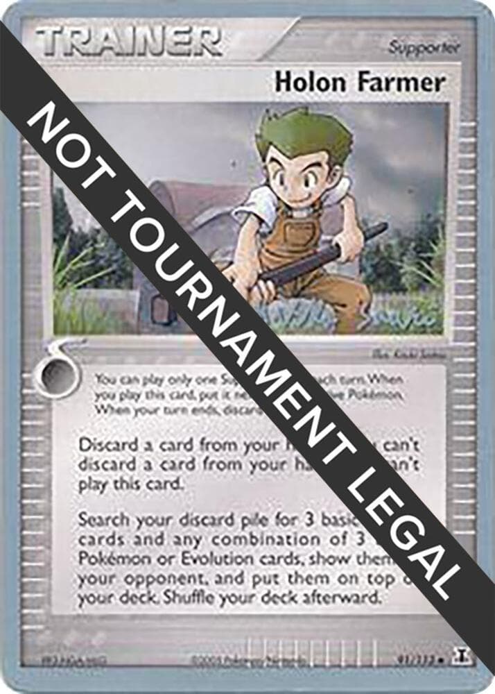 Holon Farmer - 2006 (Miska Saari) — World Championship Decks 91 Pokémon card