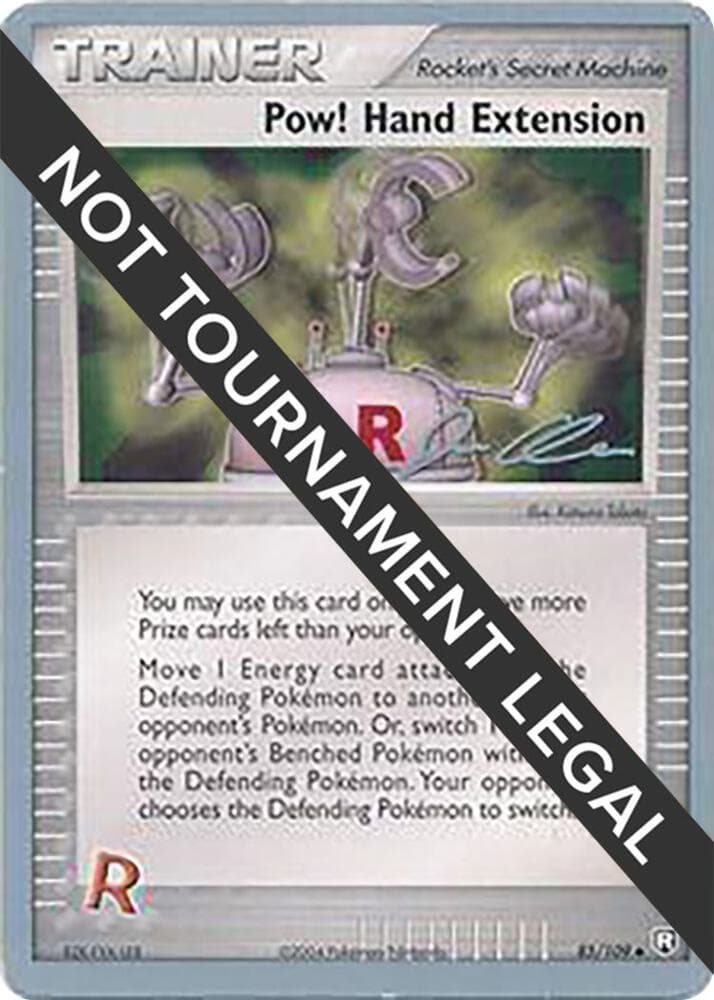 Pow! Hand Extension - 2006 (Jason Klaczynski) — World Championship Decks 85 Pokémon card