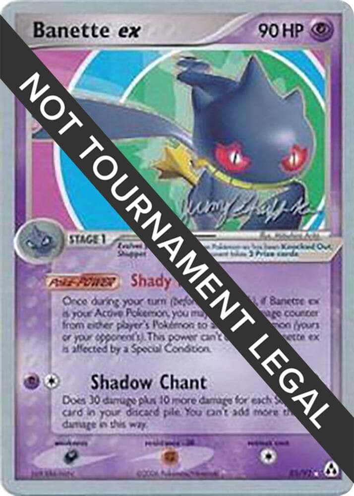 Banette ex - 2007 (Jeremy Scharff-Kim) — World Championship Decks 85 Pokémon card