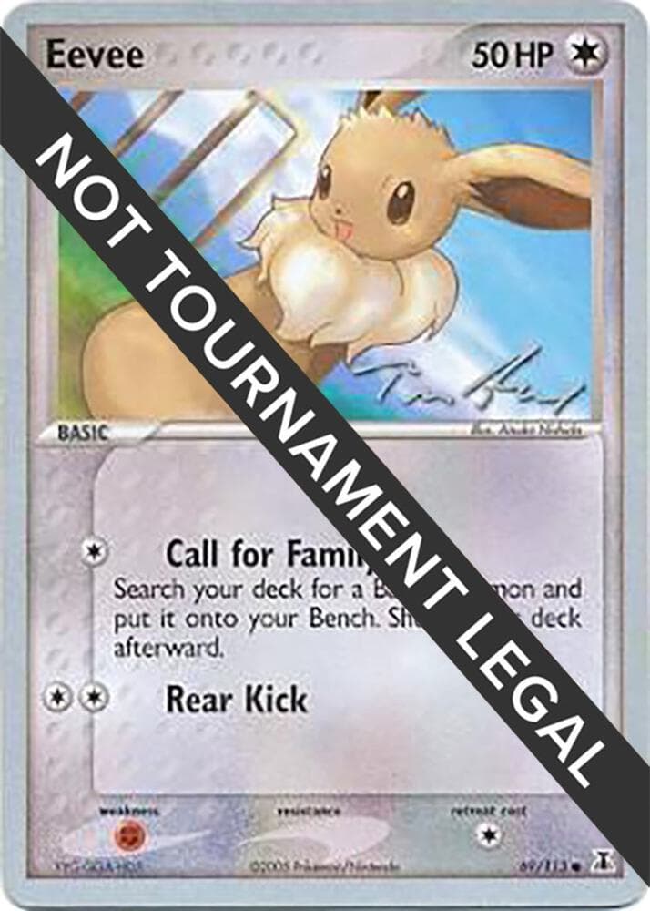 Eevee - 2007 (Tom Roos) — World Championship Decks 69 Pokémon card