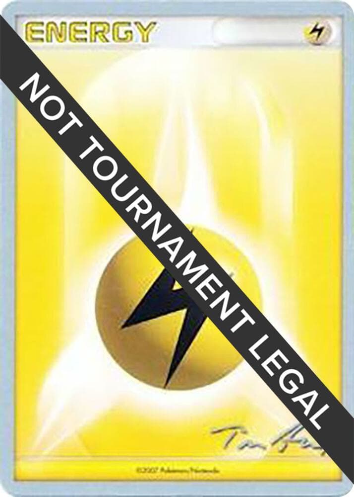 Lightning Energy - 2007 (Tom Roos) — World Championship Decks p479702 Pokémon card