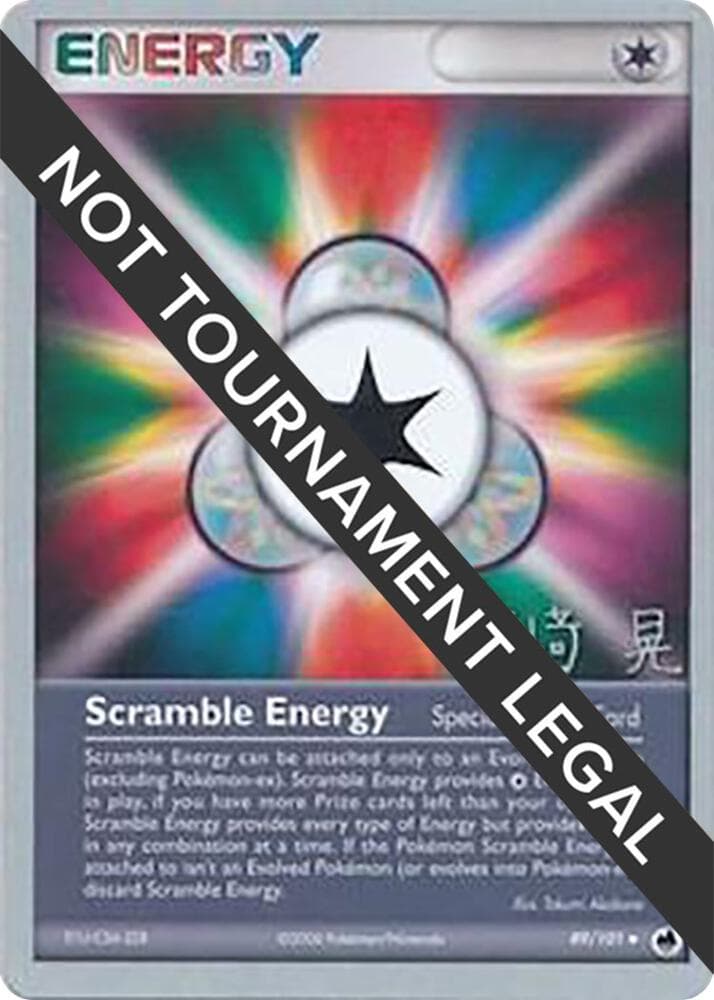 Scramble Energy - 2007 (Akira Miyazaki) — World Championship Decks 89 Pokémon card