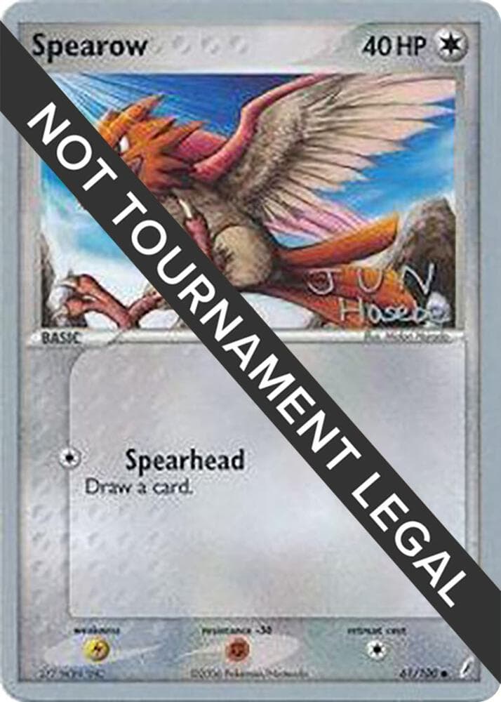 Spearow - 2007 (Jun Hasebe) — World Championship Decks 61 Pokémon card