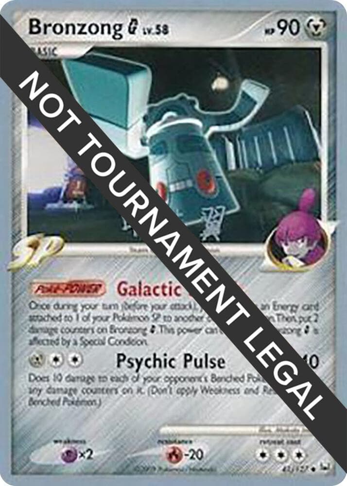 Bronzong G - 2009 (Tsubasa Nakamura) — World Championship Decks 41 Pokémon card