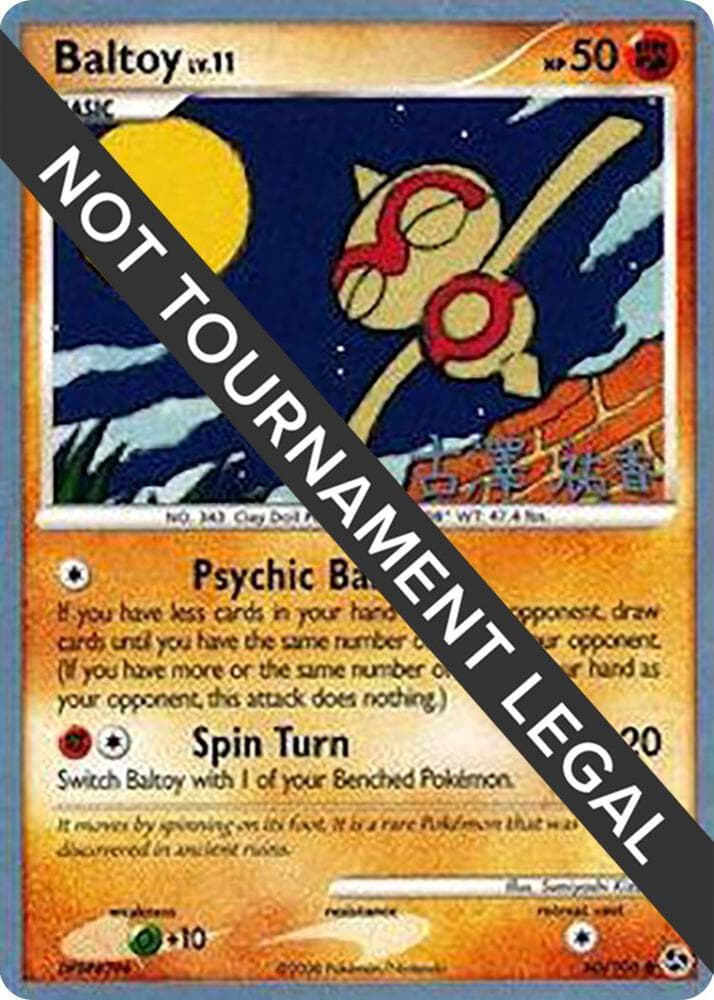 Baltoy - 2010 (Yuka Furusawa) — World Championship Decks 60 Pokémon card