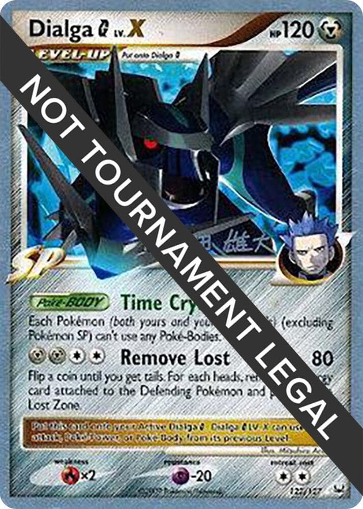 Dialga G LV.X - 2010 (Yuta Komatsuda) — World Championship Decks 122 Pokémon card