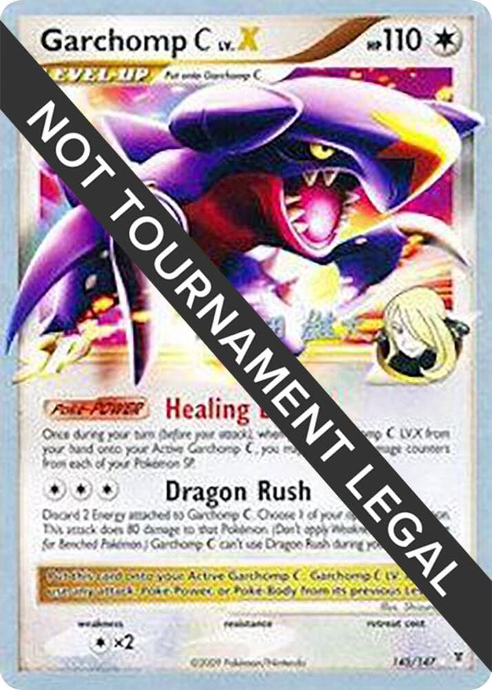 Garchomp C LV.X - 2010 (Yuta Komatsuda) — World Championship Decks 145 Pokémon card