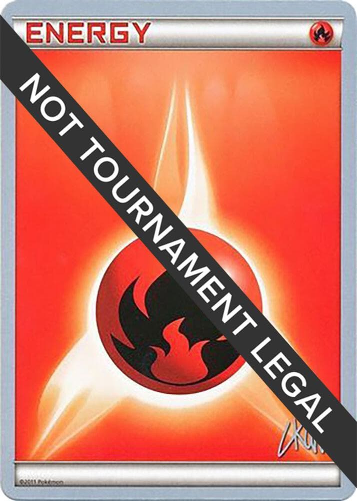 Fire Energy - 2011 (Christopher Kan) — World Championship Decks p480399 Pokémon card