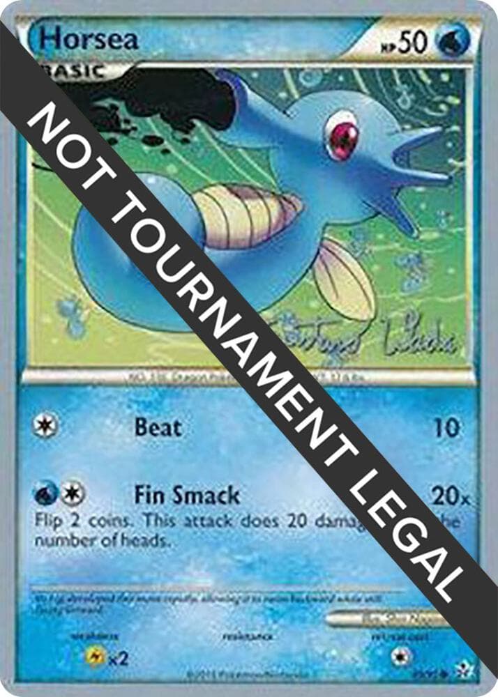 Horsea - 2011 (Gustavo Wada) — World Championship Decks 49 Pokémon card