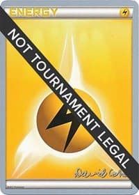 Lightning Energy - 2011 (David Cohen) — World Championship Decks p480418