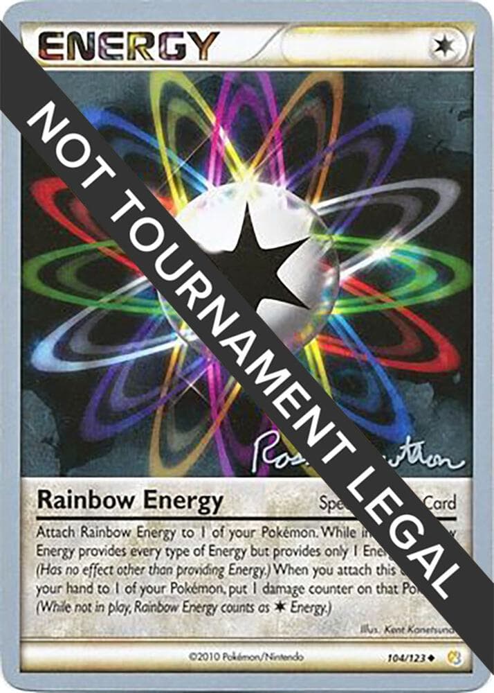 Rainbow Energy - 2011 (Ross Cawthon) — World Championship Decks 104 Pokémon card
