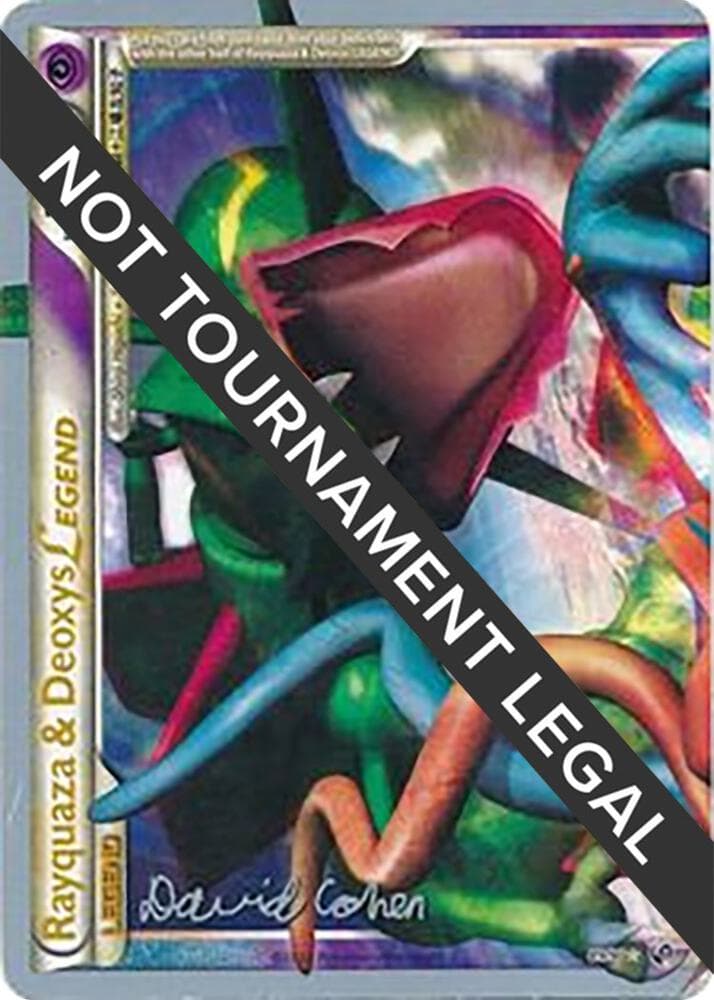 Rayquaza & Deoxys Legend (89) - 2011 (David Cohen) — World Championship Decks 89 Pokémon card