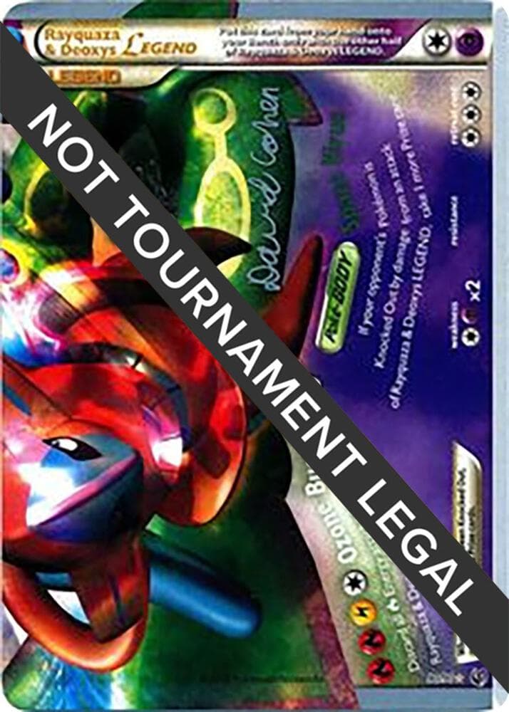 Rayquaza & Deoxys Legend (90) - 2011 (David Cohen) — World Championship Decks 90 Pokémon card