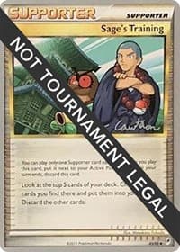 Sage's Training - 2011 (Ross Cawthon) — World Championship Decks 85