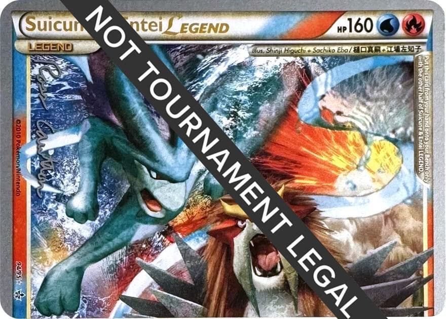 Suicune & Entei LEGEND (94) - 2011 (Ross Cawthon) — World Championship Decks 94 Pokémon card