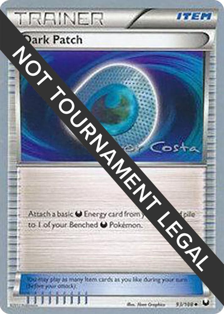 Dark Patch - 2012 (Igor Costa) — World Championship Decks 93 Pokémon card