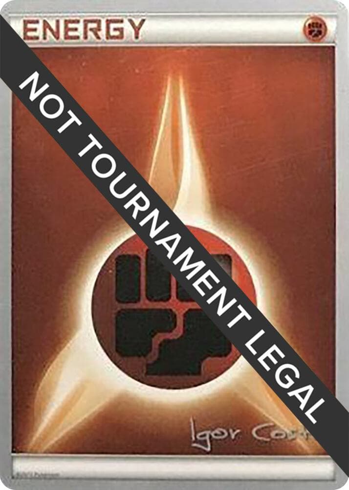 Fighting Energy - 2012 (Igor Costa) — World Championship Decks p480564 Pokémon card