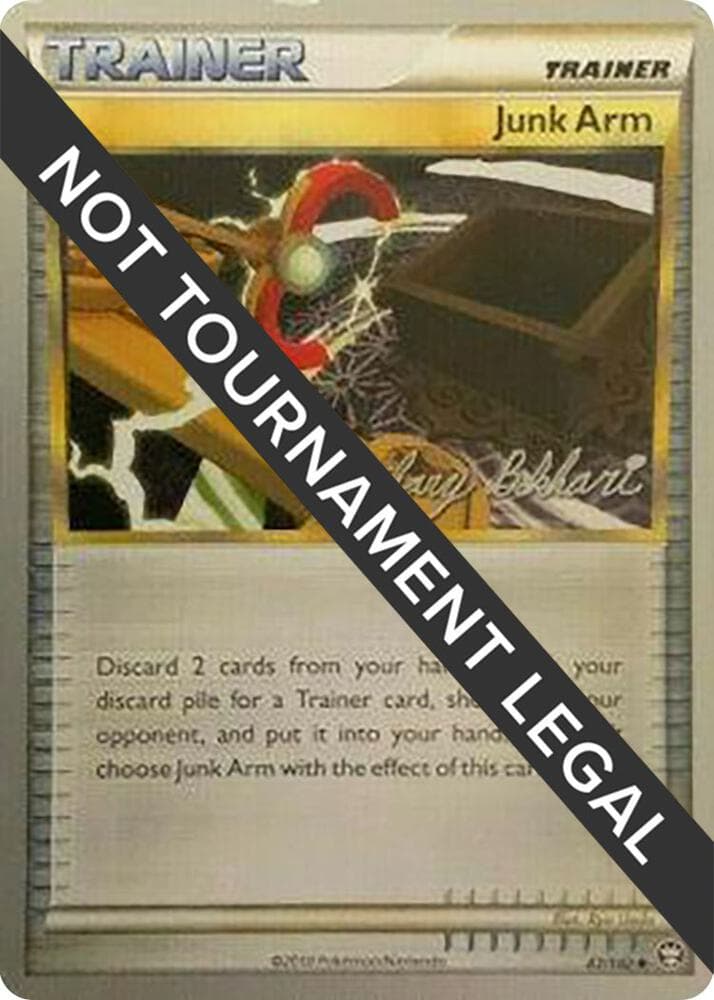Junk Arm - 2012 (Zachary Bokhari) — World Championship Decks 87 Pokémon card
