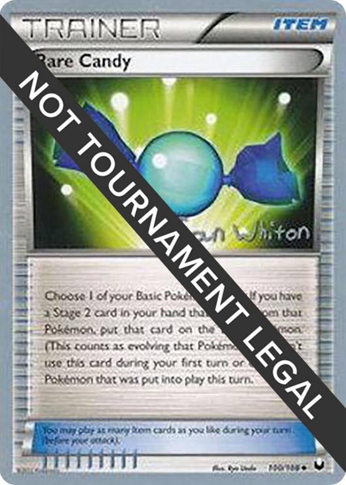 Rare Candy - 2013 (Ian Whiton) — World Championship Decks 100 Pokémon card