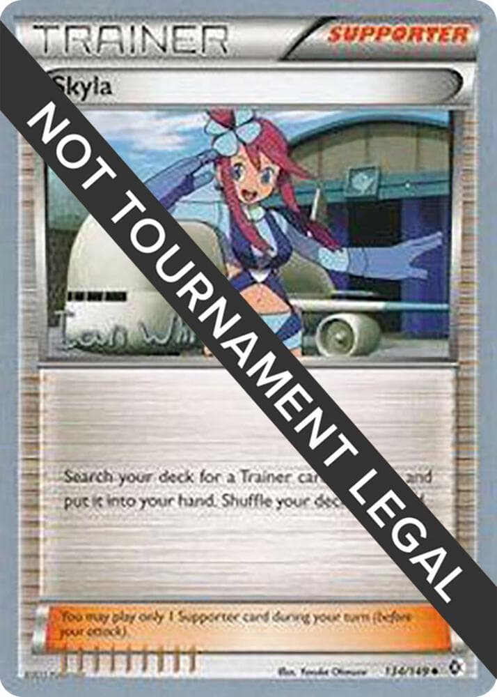 Skyla - 2013 (Ian Whiton) — World Championship Decks 134 Pokémon card