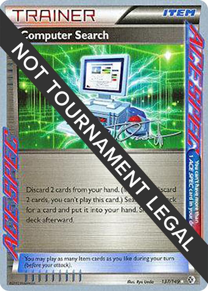 Computer Search - 2014 (Trent Orndorff) — World Championship Decks 137 Pokémon card