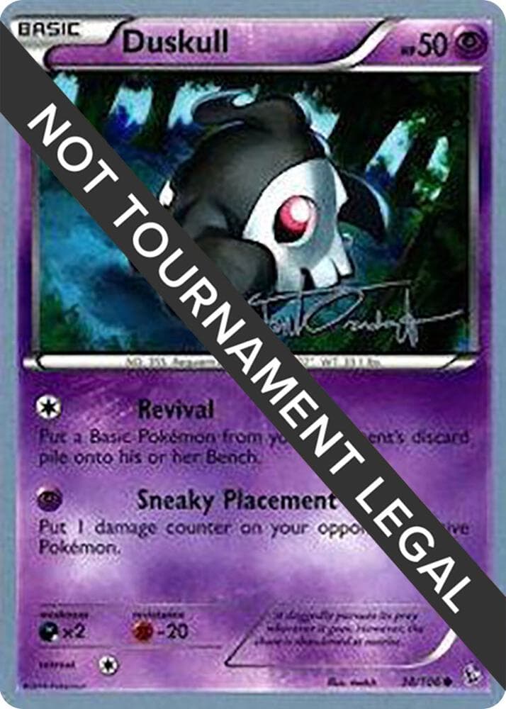Duskull - 2014 (Trent Orndorff) — World Championship Decks 38 Pokémon card