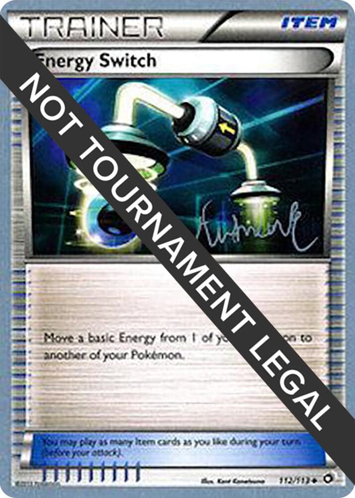 Energy Switch - 2014 (Andrew Estrada) — World Championship Decks 112 Pokémon card