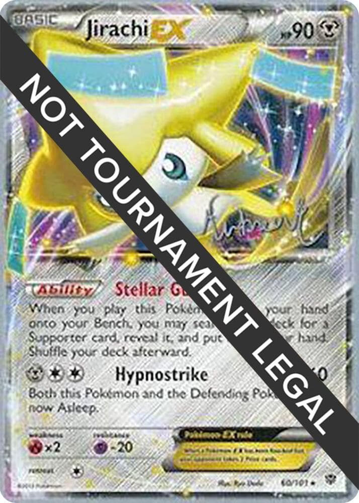 Jirachi EX - 2014 (Andrew Estrada) — World Championship Decks 60 Pokémon card