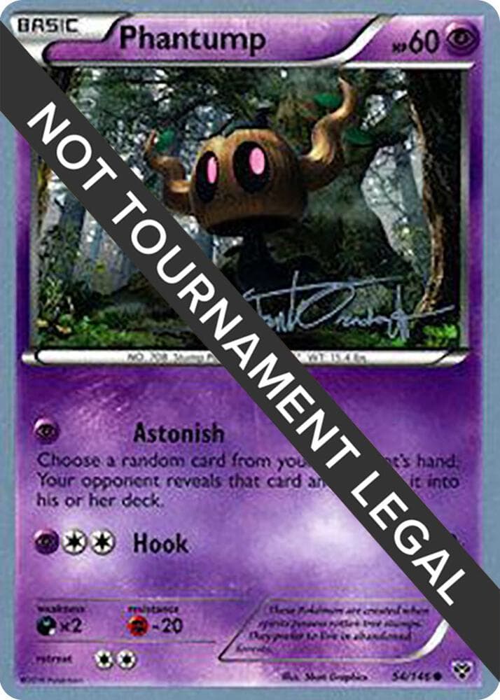 Phantump - 2014 (Trent Orndorff) — World Championship Decks 54 Pokémon card