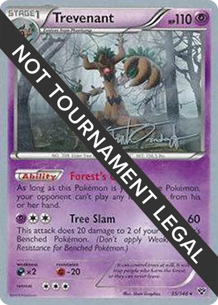 Trevenant - 2014 (Trent Orndorff) — World Championship Decks 55 Pokémon card