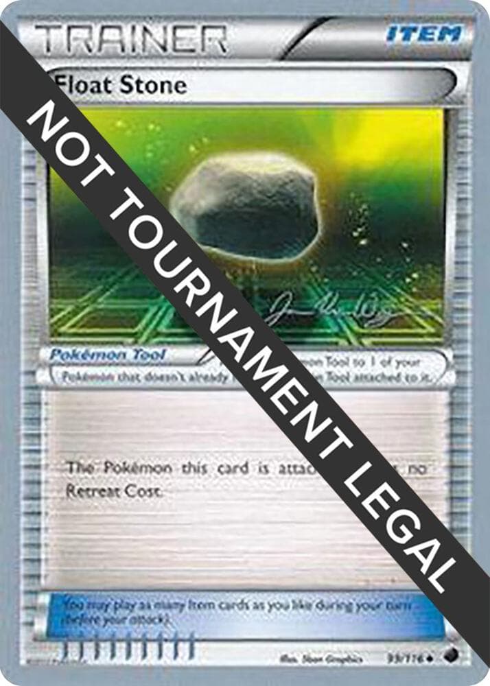 Float Stone - 2015 (Jacob Van Wagner) — World Championship Decks 99 Pokémon card