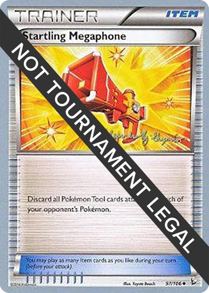 Startling Megaphone - 2015 (Alejandro Ng-Guzman) — World Championship Decks 97 Pokémon card