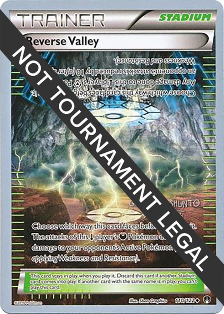 Reverse Valley - 2016 (Shunto Sadahiro) — World Championship Decks 110 Pokémon card