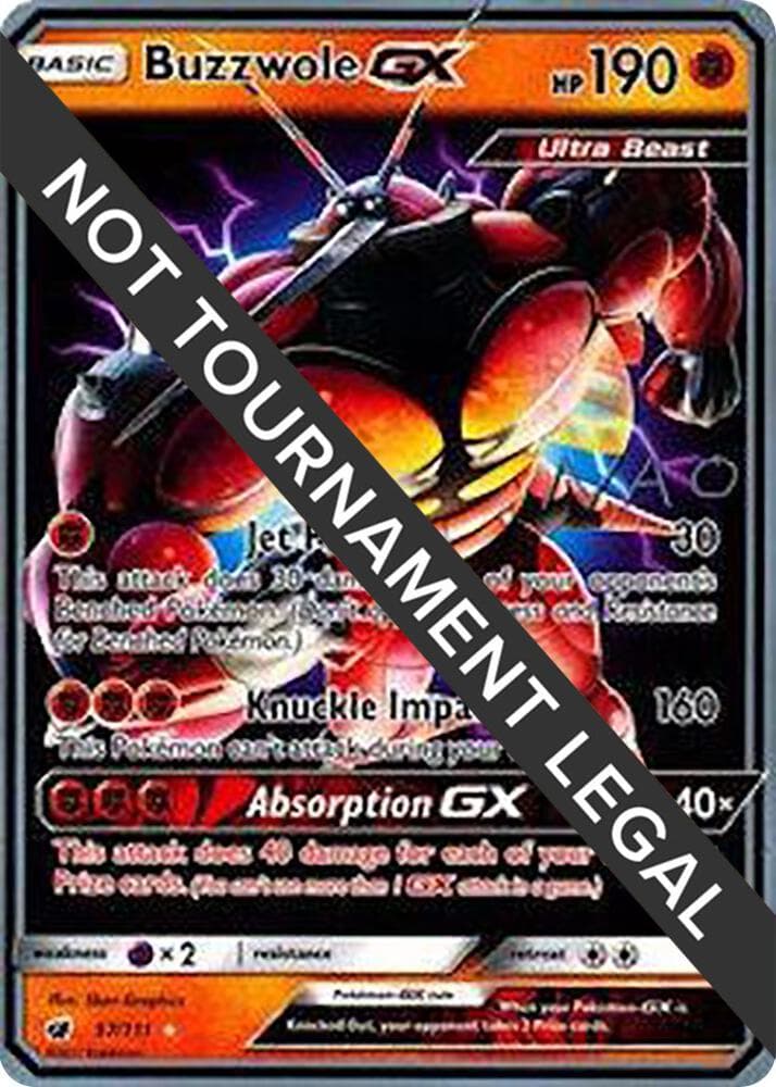 Buzzwole GX - 2018 (Naohito Inoue) — World Championship Decks 57 Pokémon card