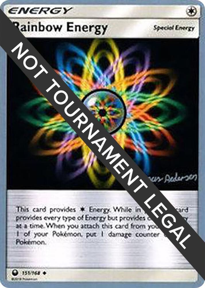 Rainbow Energy - 2018 (Magnus Pedersen) — World Championship Decks 151 Pokémon card