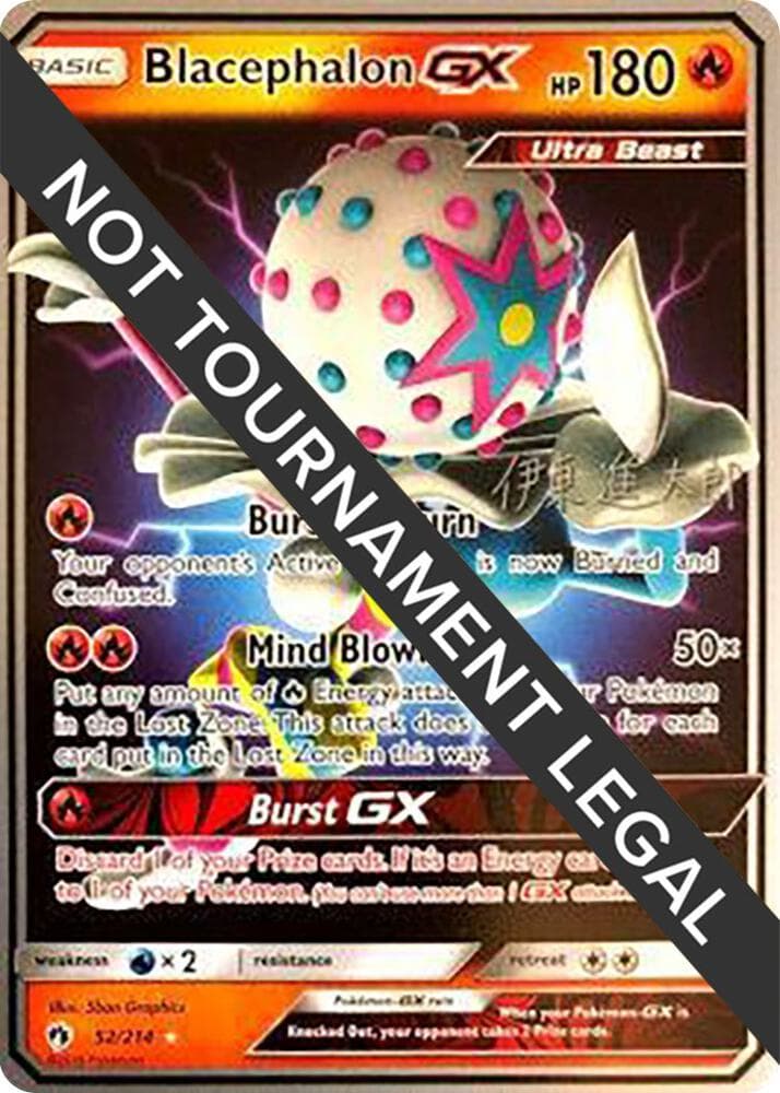 Blacephalon GX - 2019 (Shintaro Ito) — World Championship Decks 52 Pokémon card
