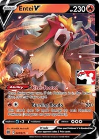 Entei V — Prize Pack Series Cards 22