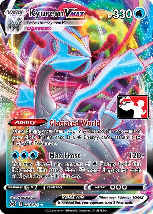Kyurem VMAX — Prize Pack Series Cards 49 Pokémon card