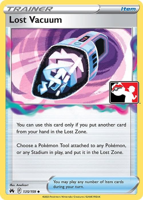 Lost Vacuum — Prize Pack Series Cards 135 Pokémon card