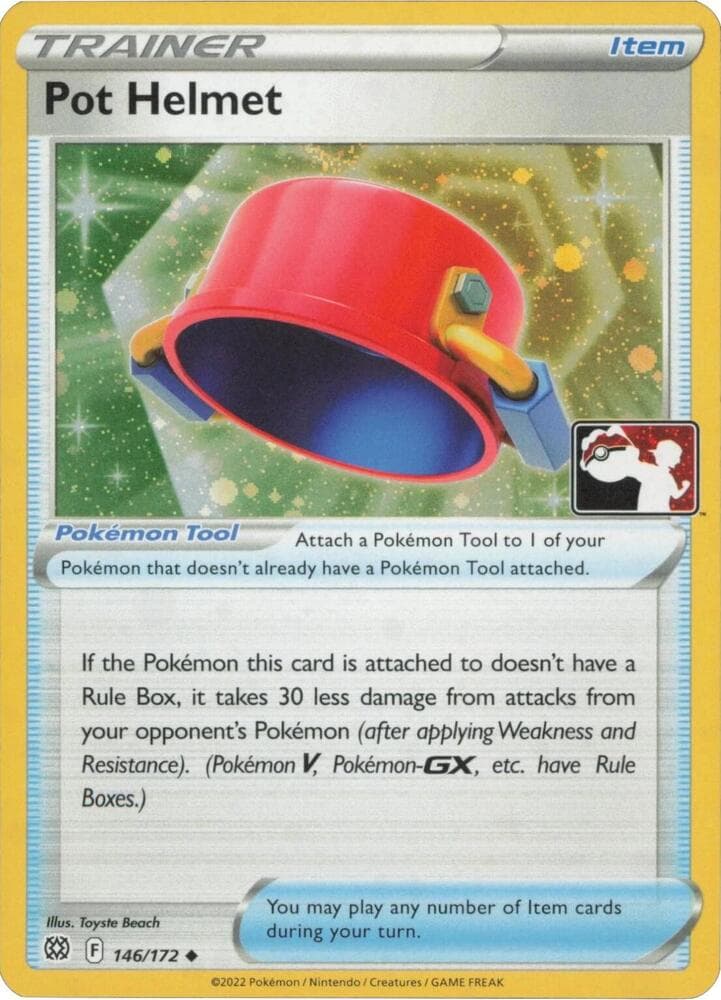 Pot Helmet - 146/172 (Cosmos Holo) — Prize Pack Series Cards 146 Pokémon card