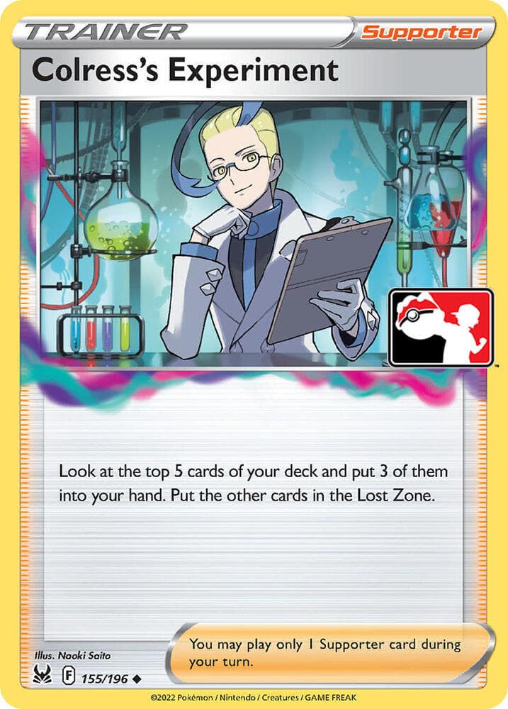 Colress's Experiment — Prize Pack Series Cards 155 Pokémon card